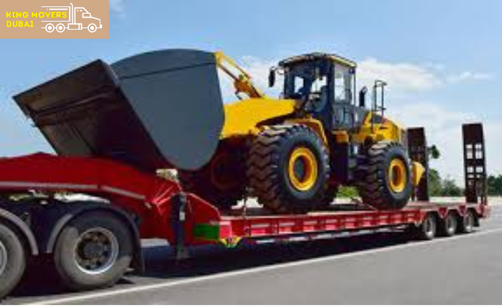 Construction Equipment Moving