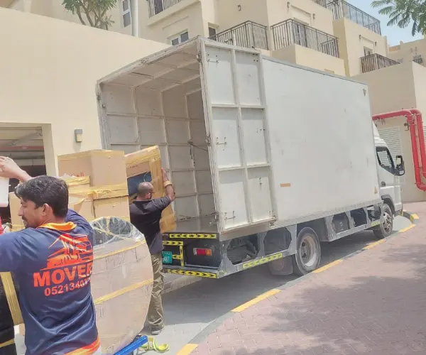 loading in truck